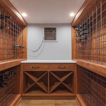 Wine Room and Basement Bar in Hinsdale, Illinois