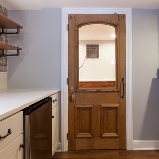 Wine Room and Basement Bar in Hinsdale, Illinois
