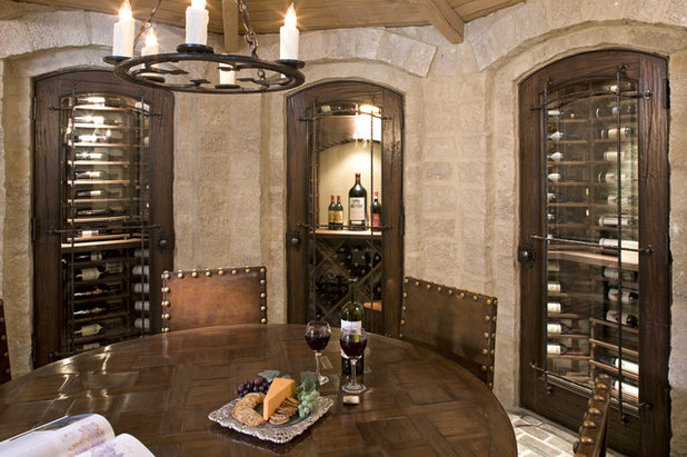 Traditional Wine Cellar by Stonewood, LLC