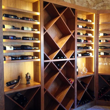 Wine Tasting Room or How to repurpose an unused dining room!