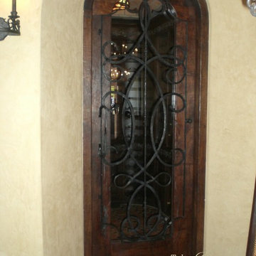 Wood And Iron Wine Cellar Door
