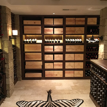 Wooden Case Bulk Wine Storage