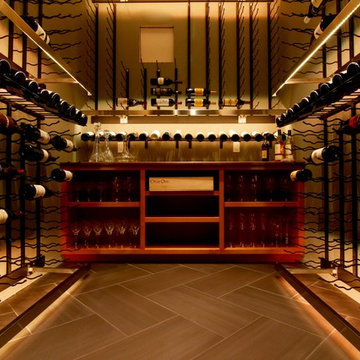 Woodinville WA wine cellar,  FJC