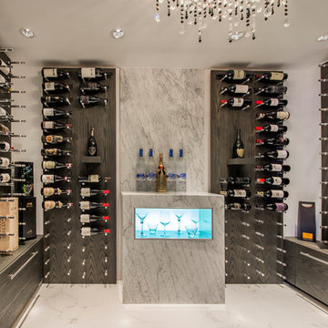 Yeterian Residence Wine Cellar - Contemporary, Vancouver
