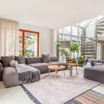 Aumer Massivhaus Musterhaus - Wohnzimmer