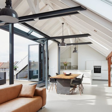 Ausbau einer Dachgeschosswohnung zur Maisonette