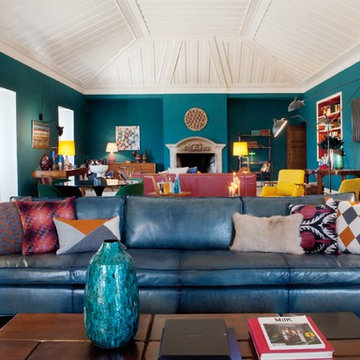 Colourful Interiordesign by Lampenwerk