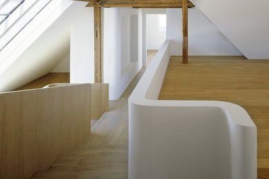 Inspiration for a contemporary living room in Munich.