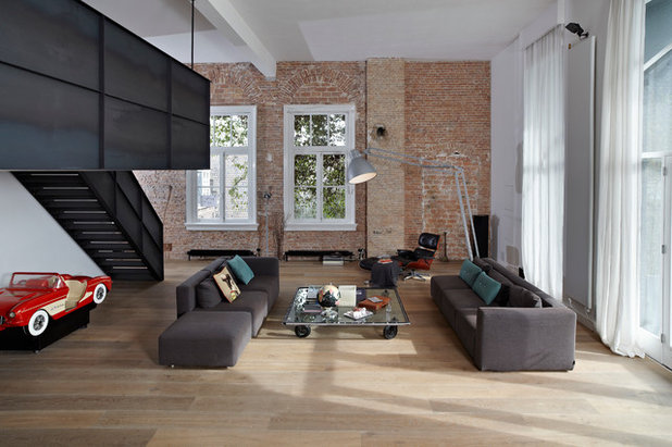 Industrial  Wohnzimmer by HI-MACS® Germany