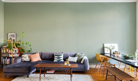 Wie Sie die perfekte Wandfarbe fürs Wohnzimmer finden