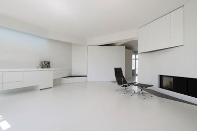 Design ideas for a contemporary living room in Frankfurt.