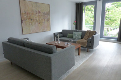 Eklektisches Wohnzimmer in Berlin