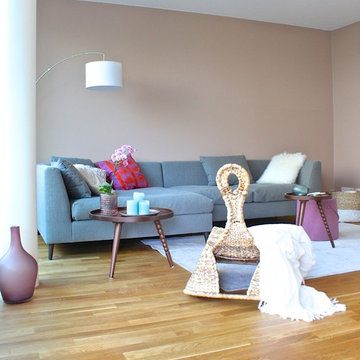 Einfamilienhaus Frankfurt/Main - Umgestaltung Wohnzimmer