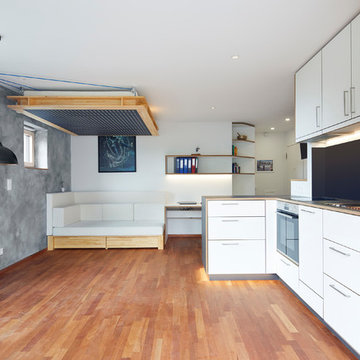 Einraumwohnung mit Hängebett