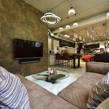 Exklusive und innovative Loft-Wohnung - Umbau zweier Industriehallen