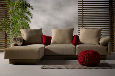 FEYDOM Sofa Set CUBAN in der Farbe Cappuccino