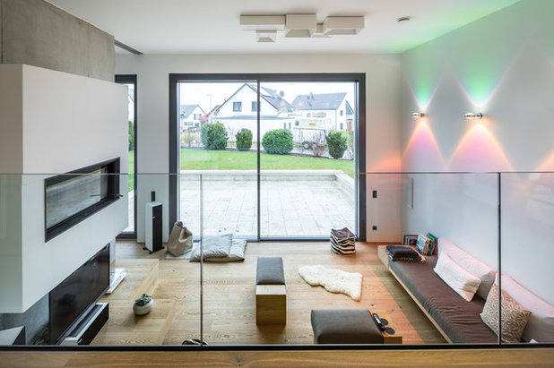 Modern Wohnbereich by arc-studio carnevale architekten und ingenieure