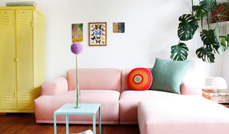 Houzzbesuch: Eine Taschendesignerin und ihr Pastell-Vintage-Reich