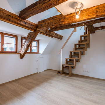 Komplettumbau mittelalterliches Reihenhaus