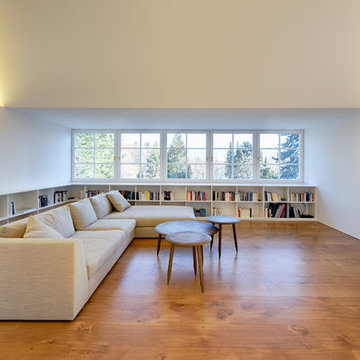 Moderner, individueller Dachausbau und Sanierung einer Villa in BErlin