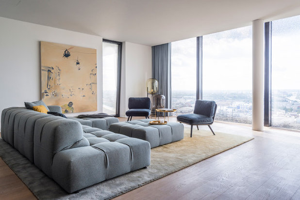 Contemporary Living Room by gärtner Büro und Wohnen GmbH