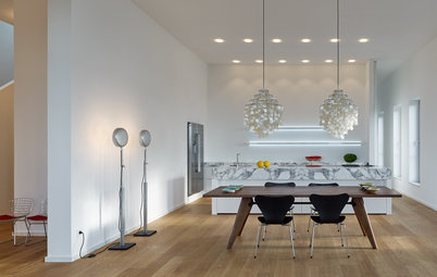 Houzzbesuch: Minimalismus trifft Marmor in einem Frankfurter Penthouse