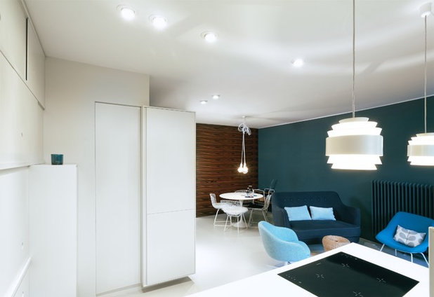 Contemporary Living Room by a-base | büro für architektur