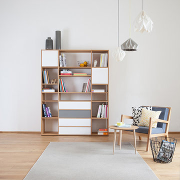 Skandinavisches Design im Wohnbereich mit Möbeln von MYCS