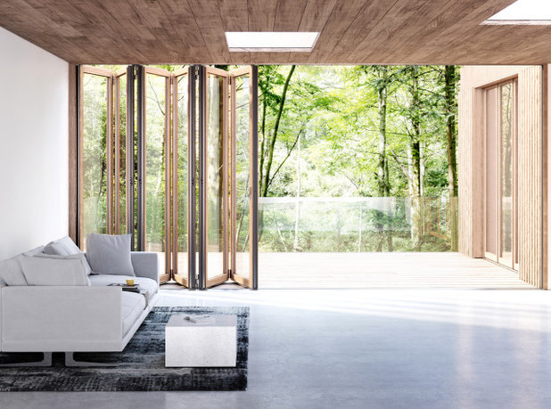 Modern Wohnzimmer by Solarlux GmbH