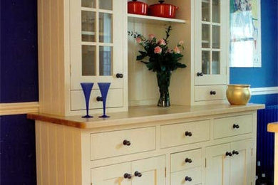 Traditional style painted Dresser