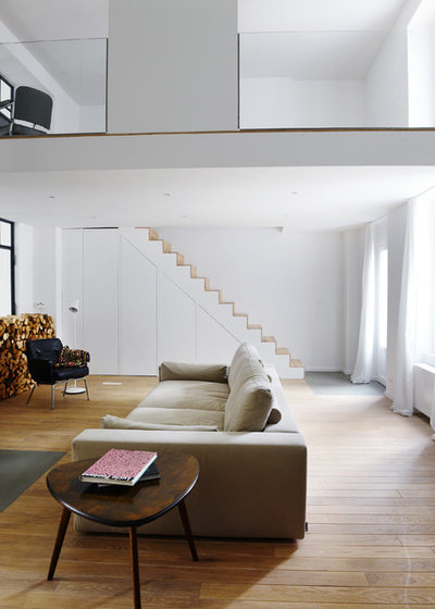 Scandinavian Living Room by Studio Swen Burgheim