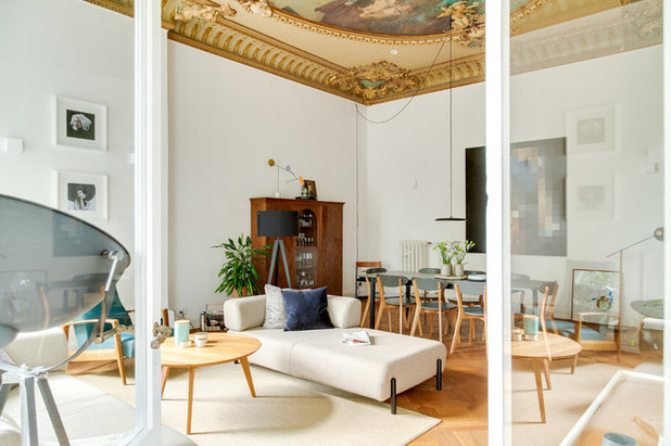 Contemporain Salon by REFUGIUM - Interior Design