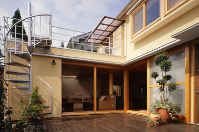 This is an example of a modern terrace in Other.