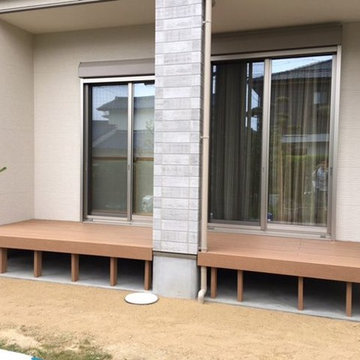 個人様宅のウッドデッキの施工例（愛知県の住まい空間様ご施工）