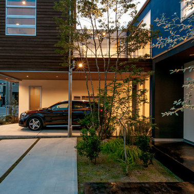 おしゃれなガレージの画像 - 2021年3月 | Houzz (ハウズ)