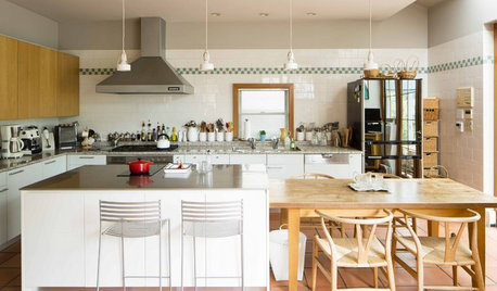 My Houzz：キッチンスタジオと、家族や友人と囲む食卓。豊かな食を楽しむ空間