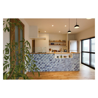 キッチンカウンター - 北欧 - キッチン - 他の地域 - 住工房株式 キッチンカウンター - 北欧 - キッチン - 他の地域 - 住工房株式