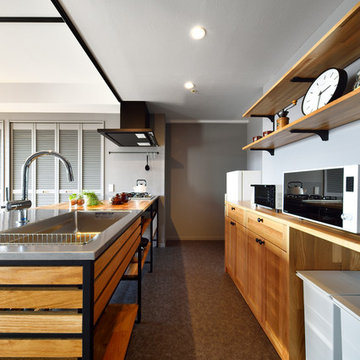 グレートーンで叶える 上品な大人のカフェStyle(マンション/apartment)