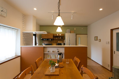 福岡にある北欧スタイルのおしゃれなキッチンの写真