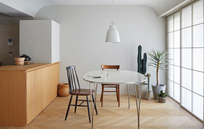 Houzz Tour: A Tokyo Apartment Plays With Light and Shadow