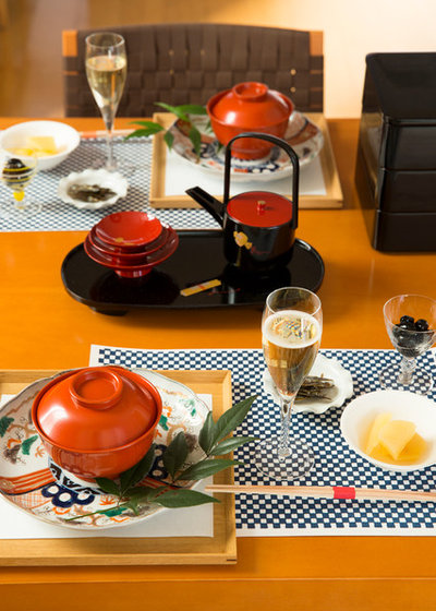 Japanese Dining Room by Brian Sawazaki Photography