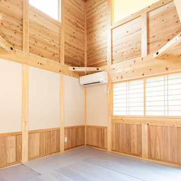 板倉造りの家