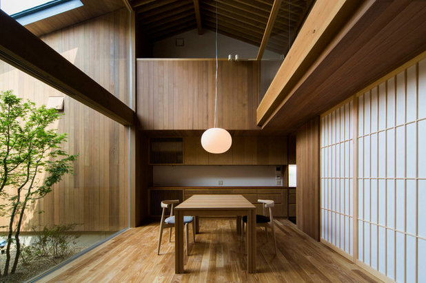 Japanisch modern Esszimmer by アトリエK Photo Office