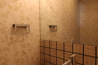 名古屋にある和風のおしゃれなトイレ・洗面所の写真