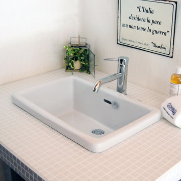 Square Large over-counter sinkbowl view