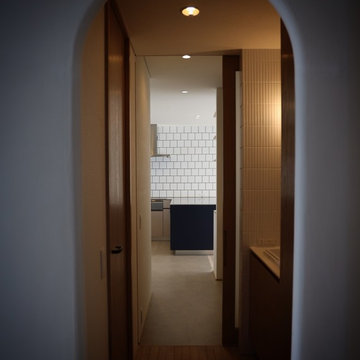 真駒内のA邸　トイレ・洗面所