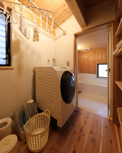 和室・和風 トイレ・洗面所 by 一級建築士事務所　丹羽明人アトリエ