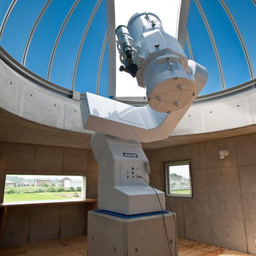 The house for astronomical observation.