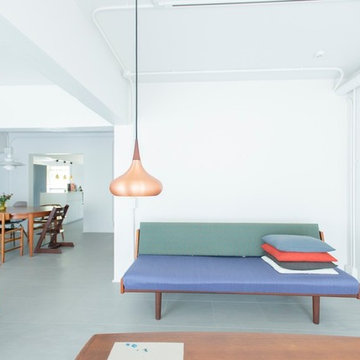 コペンハーゲンで揃えた家具を生かしたかった家