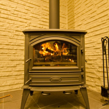 モデルハウス-暖炉